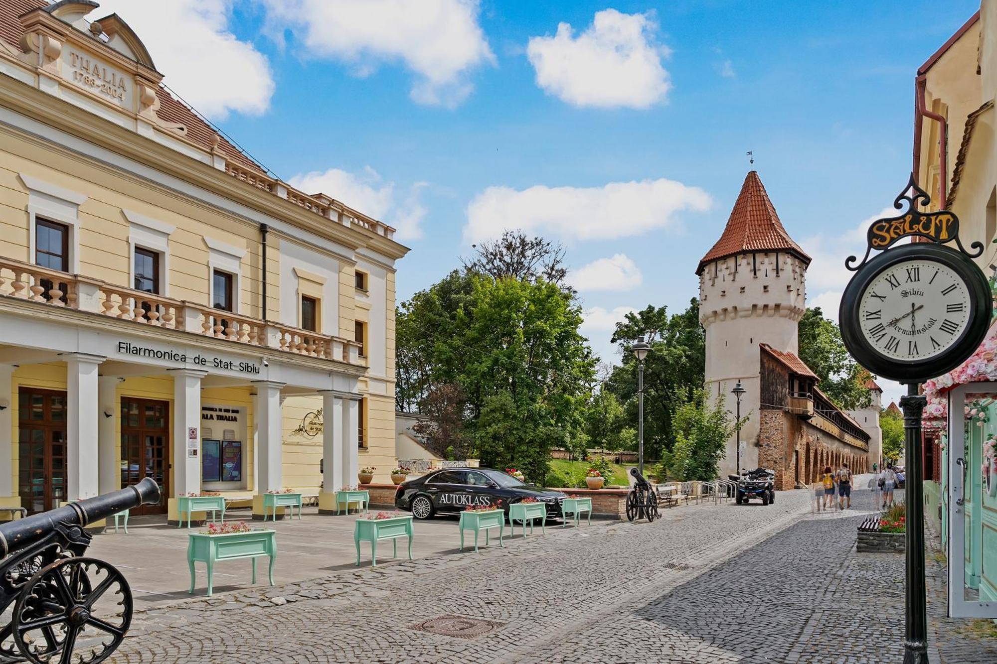 Gela'S Terrace Apartment Сибиу Экстерьер фото